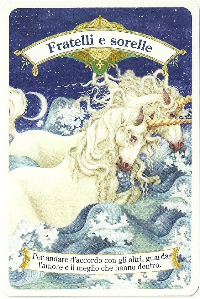 carte degli unicorni doreen virtue - museo dei tarocchi