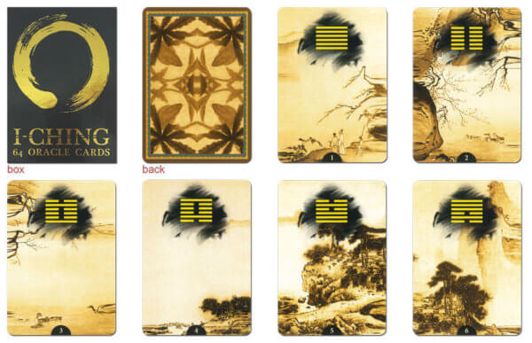 i-ching 64 oracle cards