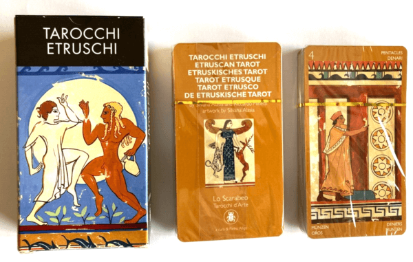 TAROCCHI CARTE TAROT - TAROCCHI ETRUSCHI - EDIZIONE LO SCARABEO